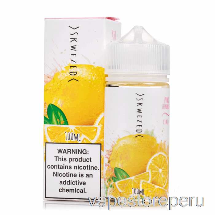 Vape Recargable Limonada Rosa - Skwezed - 100ml 6mg